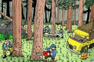 Diduga Anggota DPRD Kuansing Aktif Dan Mantan Kades Menggerogoti Hutan Lindung Bukit Betabuh.