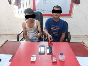 Tim Mata Elang Satresnarkoba Polres Kuansing Tangkap Pelaku Tindak Pidana Narkotika Jenis Sabu di Desa Sako Kecamatan Pangean