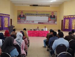 Seluruh Anggota Badan Permusyawaratan Desa (BPD) se-Kecamatan Kuantan Hilir Mengikuti Rakor Penambahan Masa Jabatan