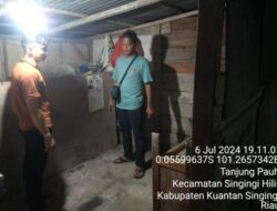 Polsek Singingi Hilir Gencar Menindak Pemurnian Emas Ditanjung Pauh