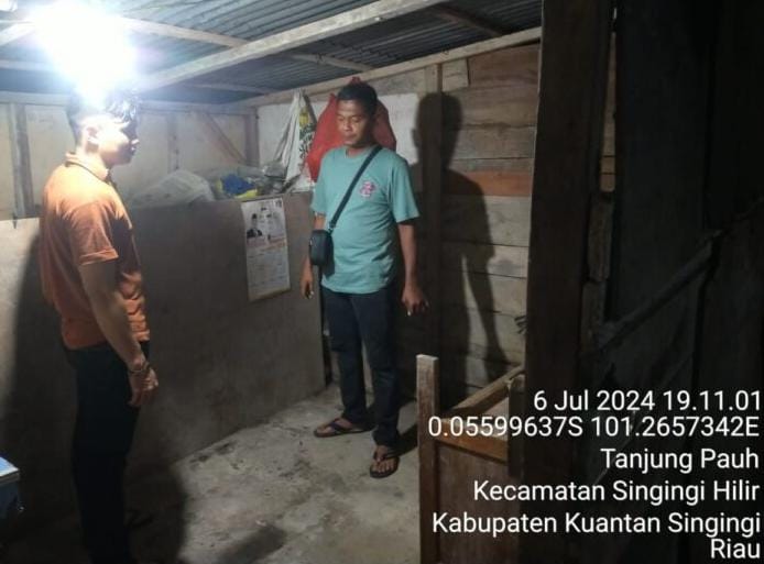 Polsek Singingi Hilir Gencar Menindak Pemurnian Emas Ditanjung Pauh