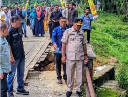 Bupati Suhardiman Pastikan Jembatan Geringging Baru Segera Dibangun