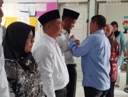 Lima orang Anggota BPD Simpang Pulau Beralo dilantik untuk memperpanjang Masa jabatan