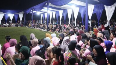 Masyarakat Desa Pangkalan Indarung Kompak Dukung Paslon SDM Untuk Mimpin Kuansing