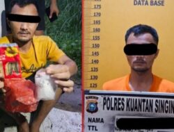 Sat Res Narkoba Polres Kuansing Ungkap Kasus Narkotika Jenis Sabu 77,13 Gram