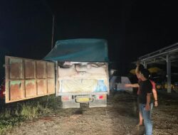 Komplotan Mafia Pupuk Subsidi Diamankan Polres Kuansing Saat Melintas di Pangean