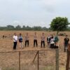 Besok Ditanam, Kanit Reskrim Polsek Cerenti Pimpin Pengecekan Lahan Jagung di Desa Sikakak