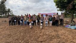 Polsek Cerenti Pimpin Penanaman Jagung Pipil di Desa Sikakak, Dukung Ketahanan Pangan dan Asta Cita Presiden