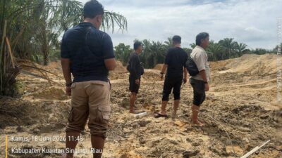 Respon Cepat Polsek Singingi: Sunyi di Sungai Lombu, Pastikan Lokasi PETI Muara Lembu Kondusif